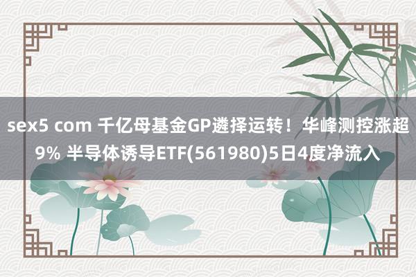 sex5 com 千亿母基金GP遴择运转！华峰测控涨超9% 半导体诱导ETF(561980)5日4度净流入