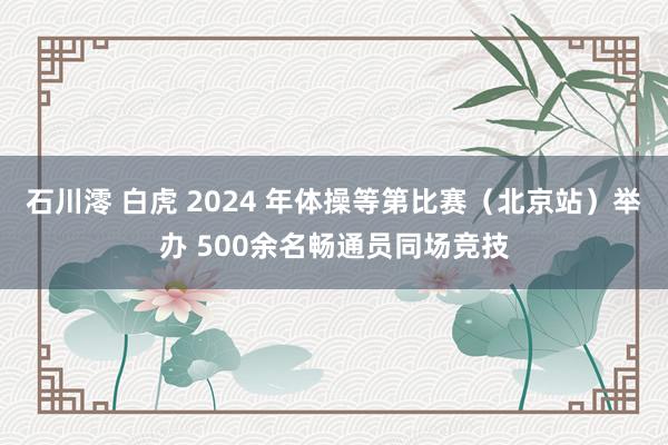 石川澪 白虎 2024 年体操等第比赛（北京站）举办 500余名畅通员同场竞技