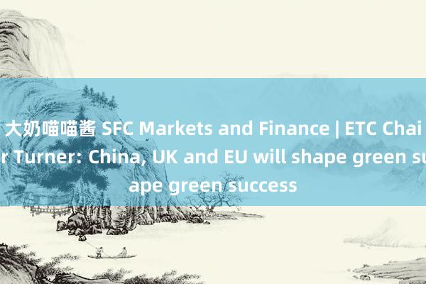 大奶喵喵酱 SFC Markets and Finance | ETC Chair Adair Turner: China， UK and EU will shape green success